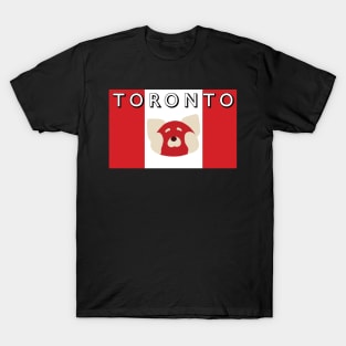 Toronto Travel Sticker T-Shirt